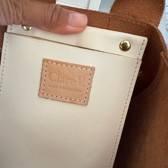 Clare V Tan Leather Tote - Picture 7 of 7